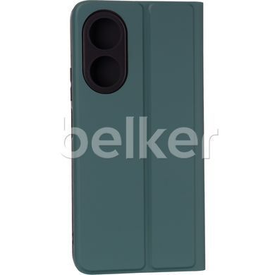 Чехол книжка для Oppo A58 Book Cover Gelius Shell Case Зеленый