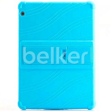 Противоударный чехол для Huawei MediaPad T3 10 Silicone armor Голубой смотреть фото | belker.com.ua