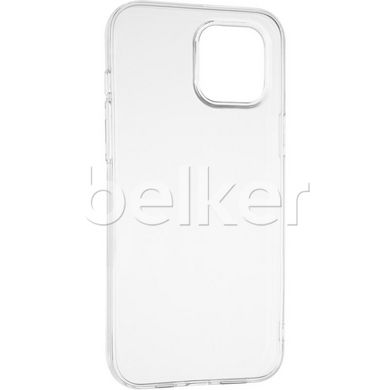 Силиконовый чехол для iPhone 12 Pro Max Hoco Air Case Прозрачный смотреть фото | belker.com.ua