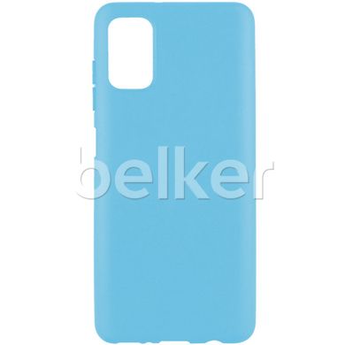 Силиконовый чехол для Samsung Galaxy M51 M515 Honor Umatt TPU Голубой смотреть фото | belker.com.ua