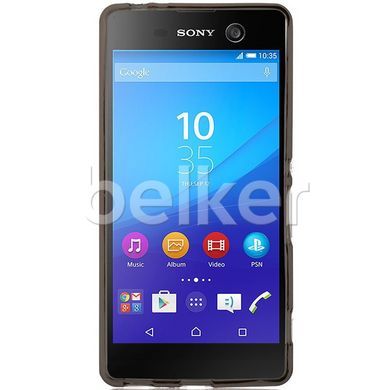 Силиконовый чехол для Sony Xperia M5 Belker Черный смотреть фото | belker.com.ua