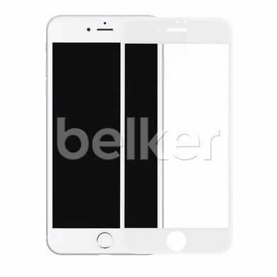 Защитное стекло для iPhone 8 Plus 3D Tempered Glass Черное Белый смотреть фото | belker.com.ua