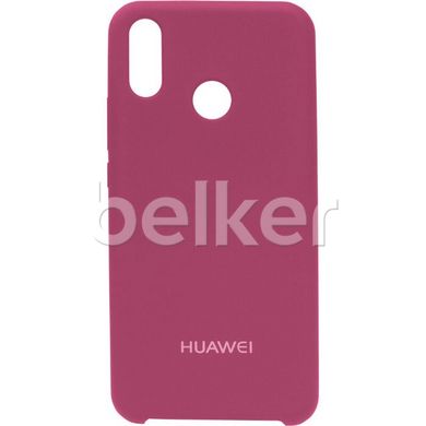 Защитный чехол для Huawei P Smart Plus Original Soft Case Фиолетовый смотреть фото | belker.com.ua