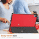 Чехол для Samsung Galaxy Tab S11 (SM-X730) Moko кожаный Темно-синий в магазине belker.com.ua