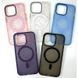 Чехол iPhone 15 Splattered with MagSafe Черный в магазине belker.com.ua