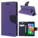 Чехол книжка для Samsung Galaxy Grand Prime G530 Goospery Фиолетовый в магазине belker.com.ua