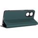 Чехол книжка для Oppo A58 Book Cover Gelius Shell Case Зелёный в магазине belker.com.ua