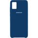 Оригинальный чехол для Samsung Galaxy A51 (A515) Soft Case Темно-синий в магазине belker.com.ua