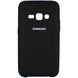 Оригинальный чехол для Samsung Galaxy J1 2016 (J120) Silicone Case Черный в магазине belker.com.ua